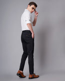 Slim Fit Flat-Front Trousers