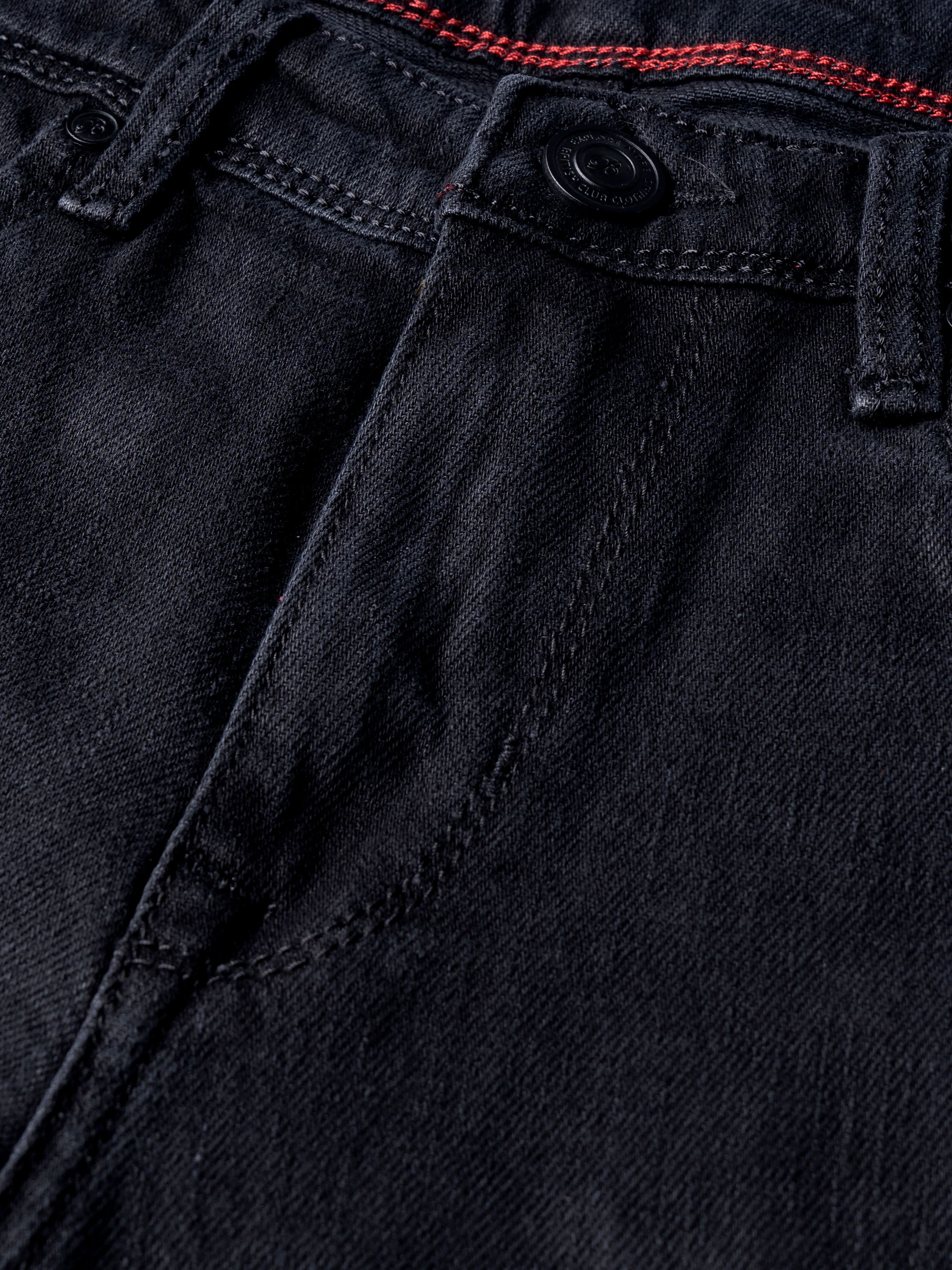 Men Smart Slim Fit Mid-Rise Light Fade Jeans