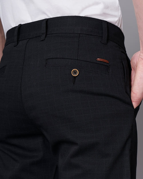 Slim Fit Flat-Front Trousers