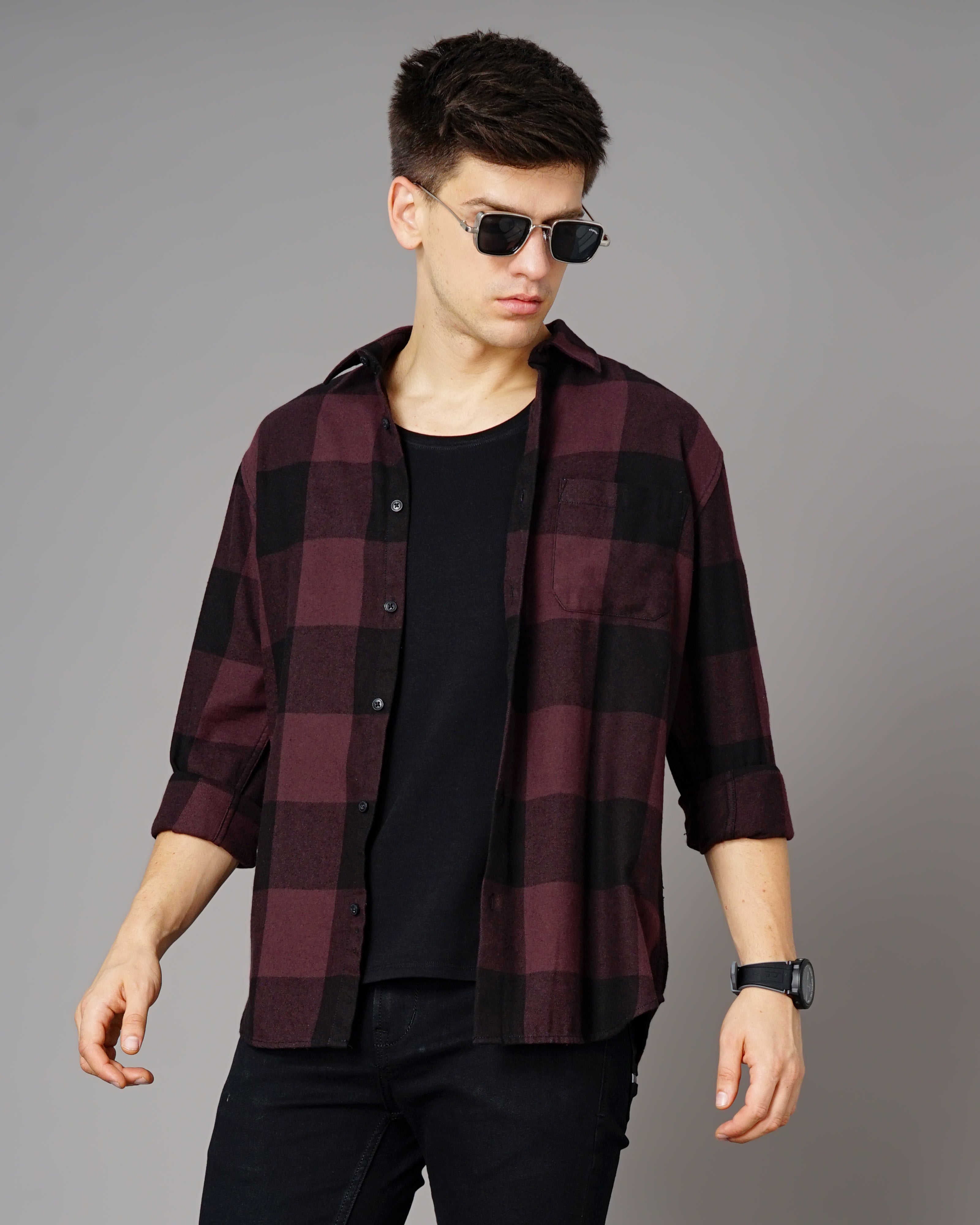 Men's Checks Shirt