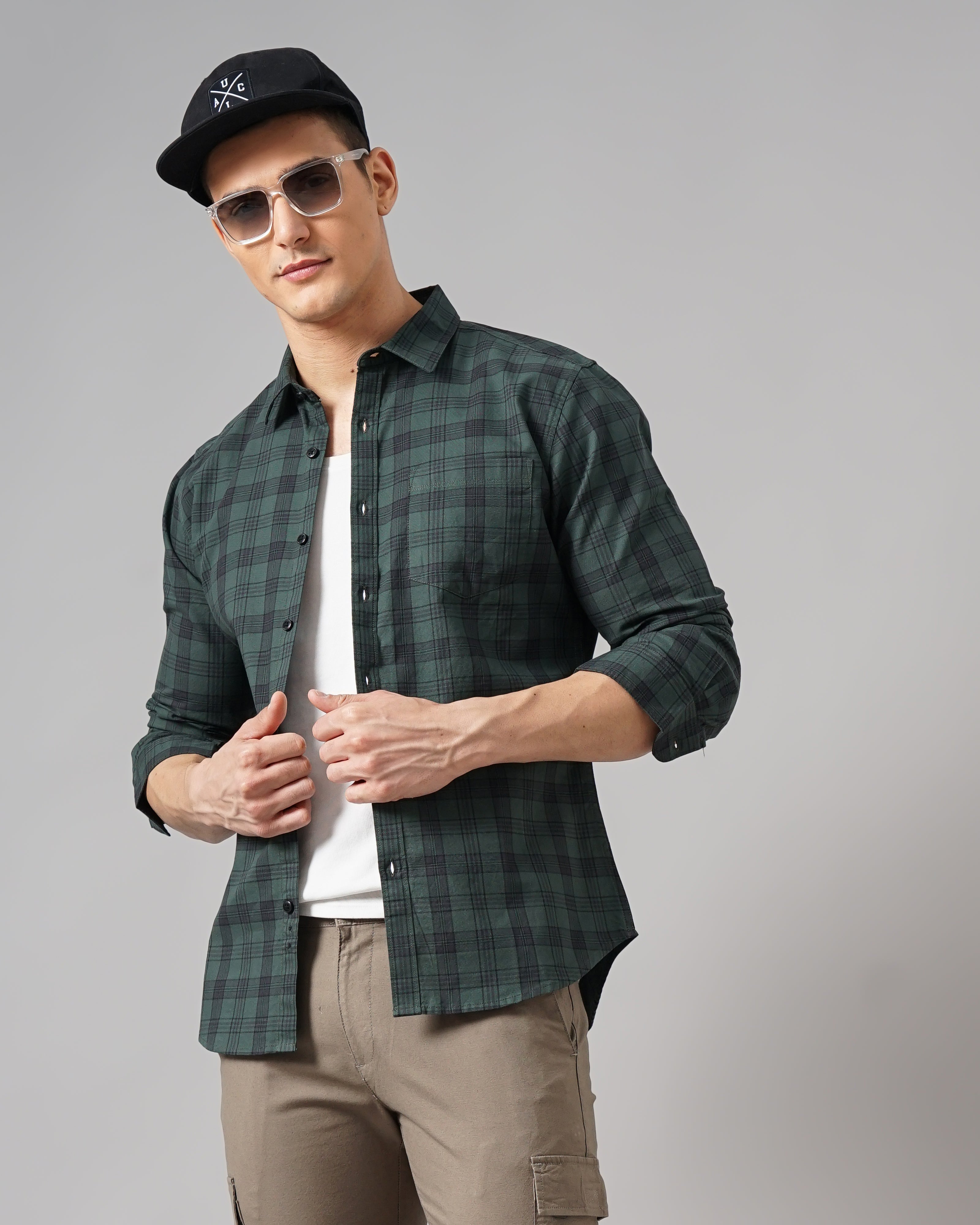 Men's Checks Shirt
