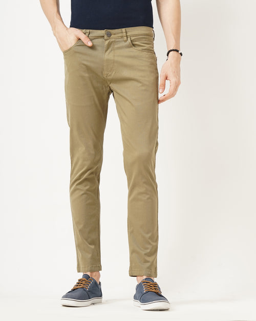 MEN'S ANKLE FIT CASUAL CHINOS