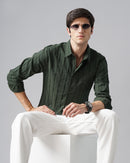 MEN'S SELF DESIGN SHIRT