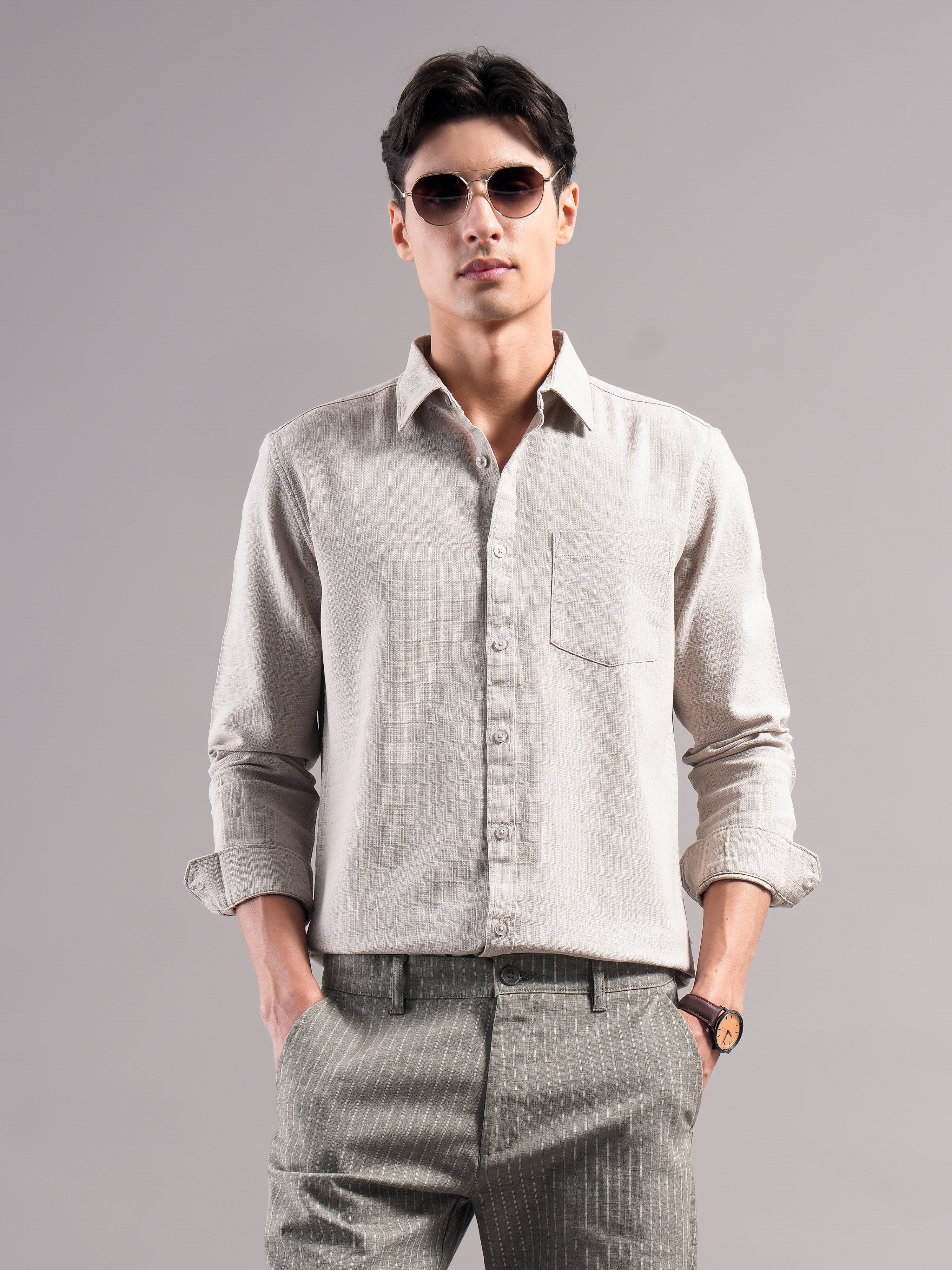 men's slim fit shirt