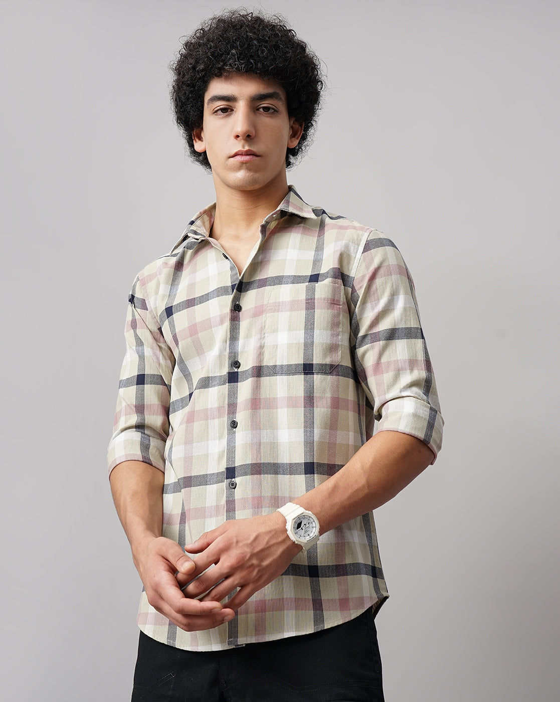 Men's Checks Shirt