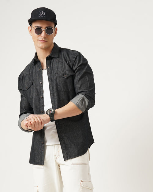 MEN'S DENIM SHIRT