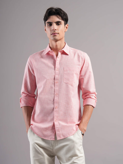 Men Smart Slim Fit Casual Shirt