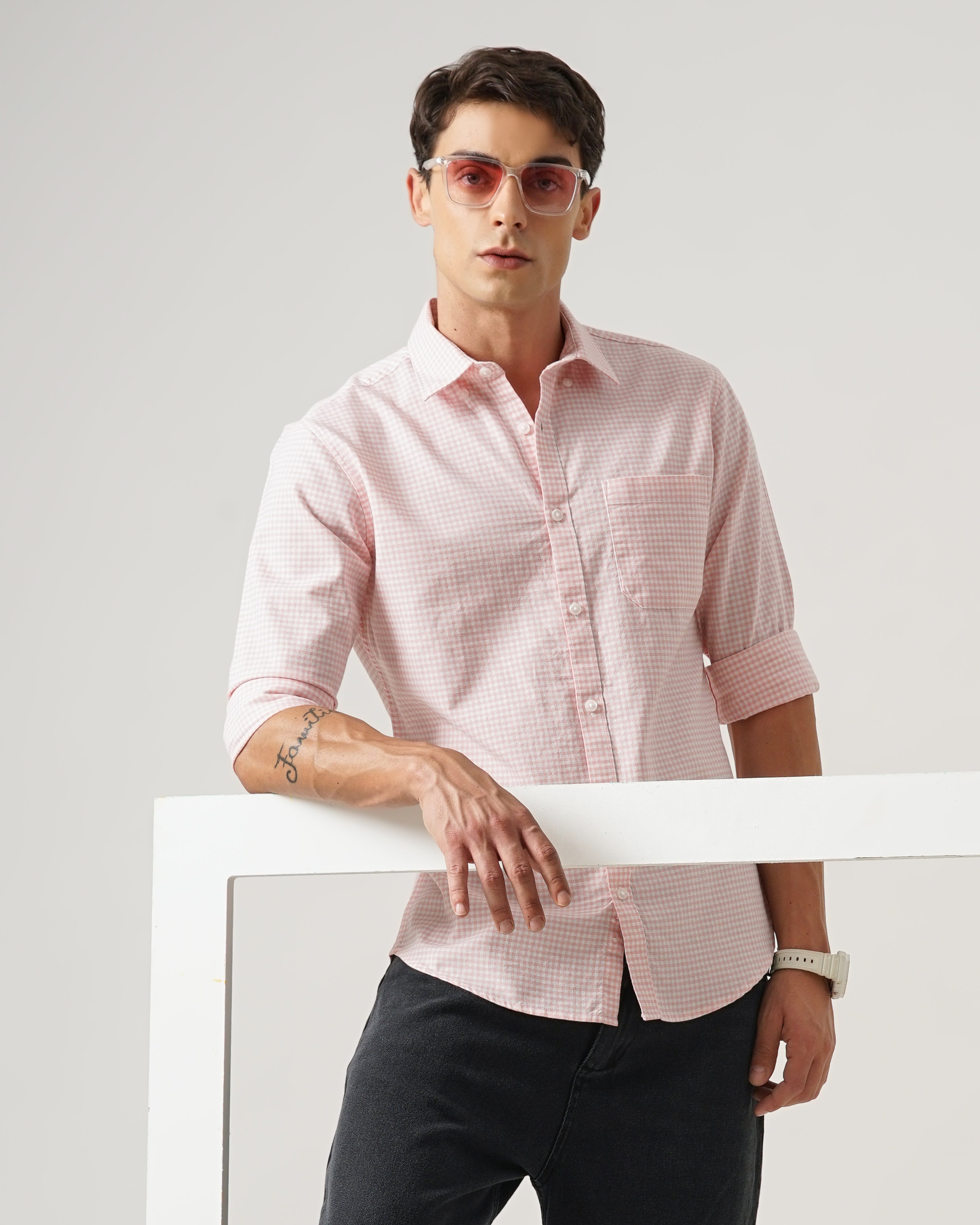 Men's Checks Shirt