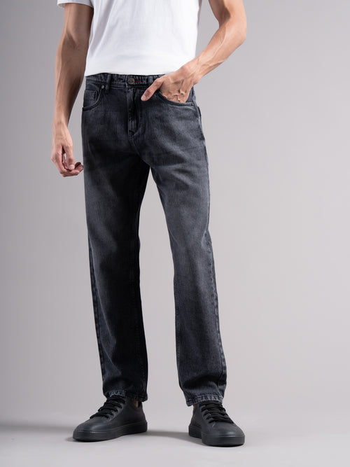 Men Smart Slim Fit Mid-Rise Light Fade Jeans
