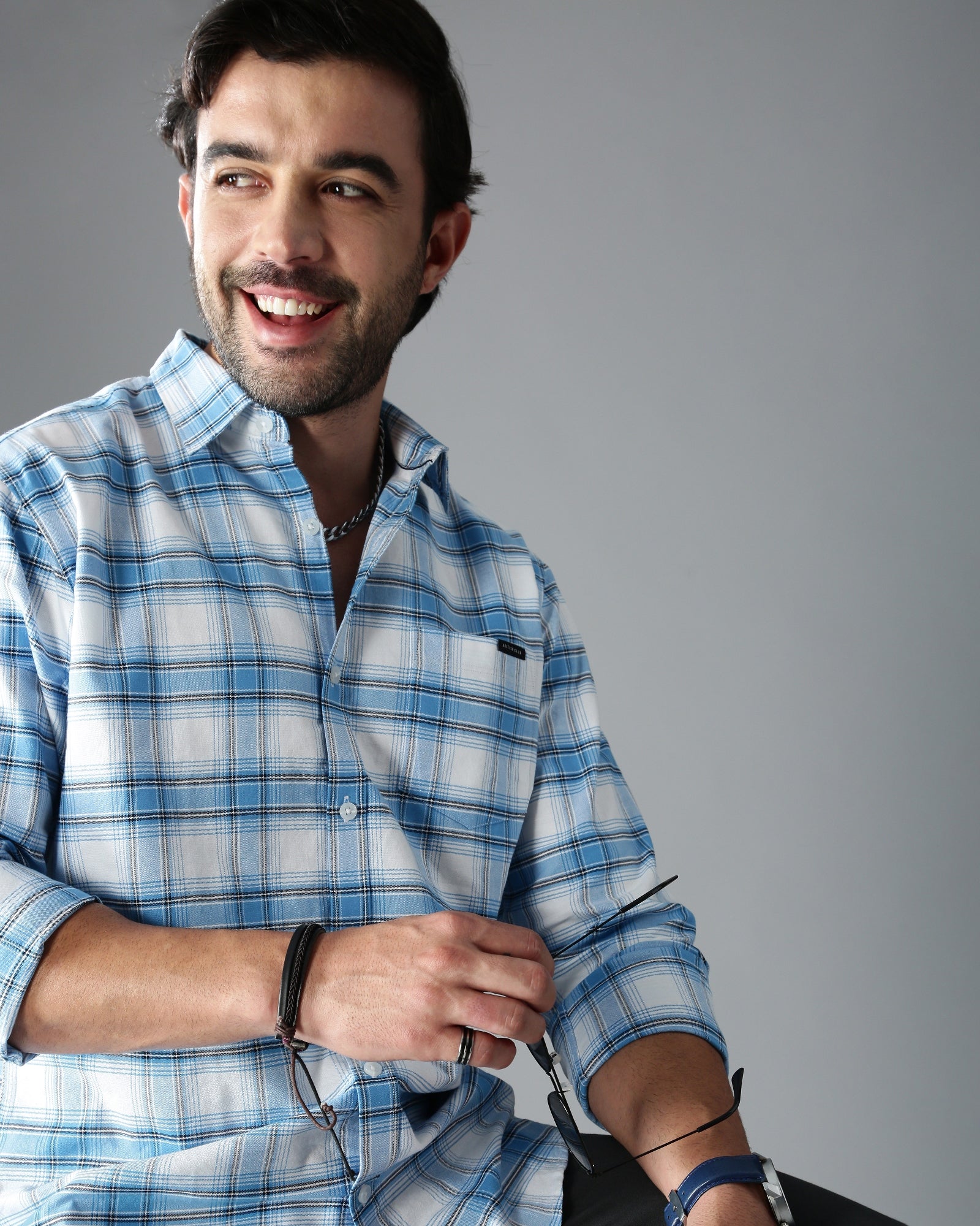 Men's Checks Shirt