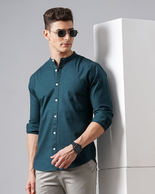 Men's Solid Casual Shirt