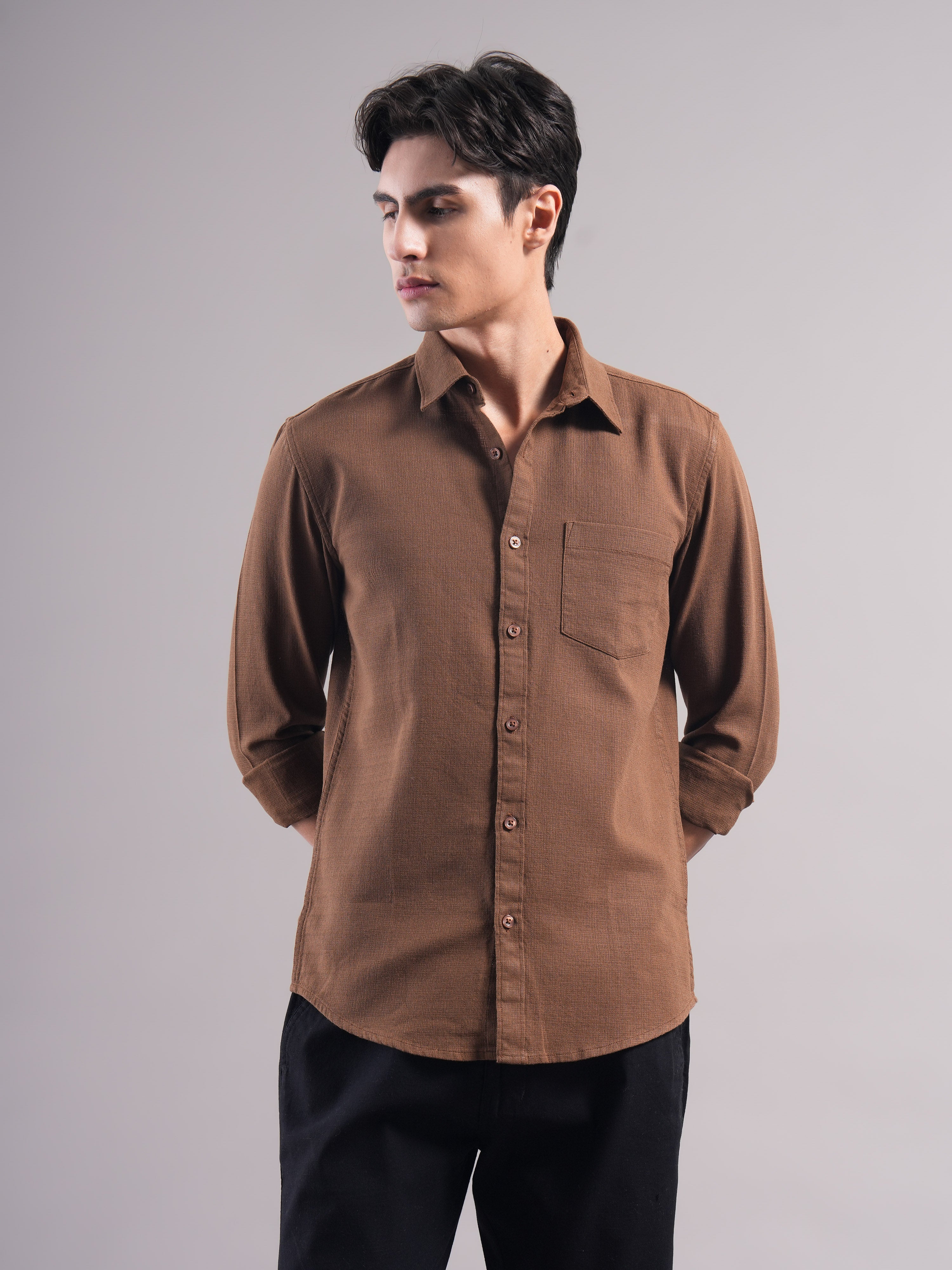 men's slim fit shirt