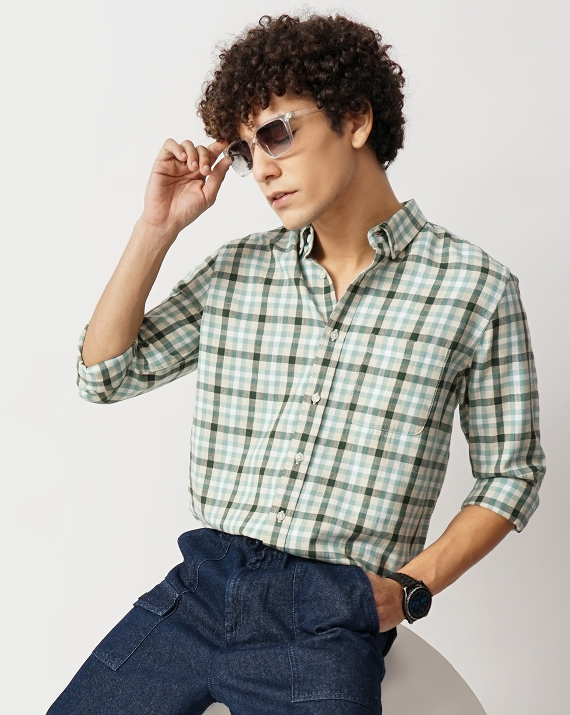 Men's Checks Shirt