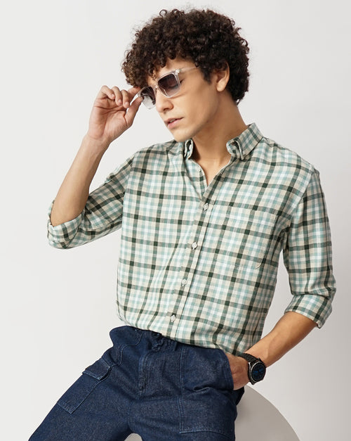 Men's Checks Shirt