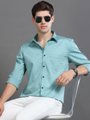 Men Satin Slim Fit Shirt