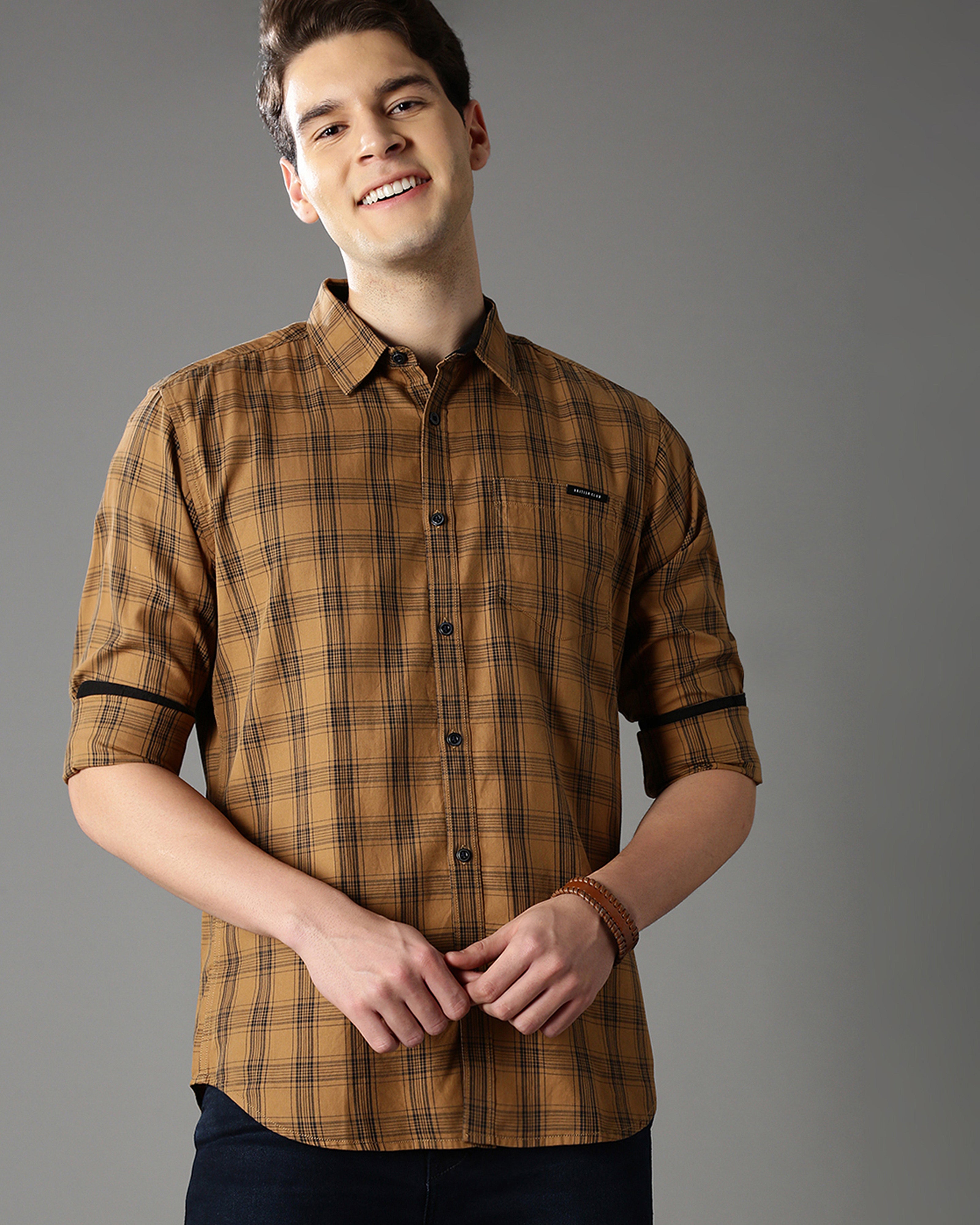 Men's Checks Shirt