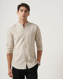 Men's Solid Casual Shirt
