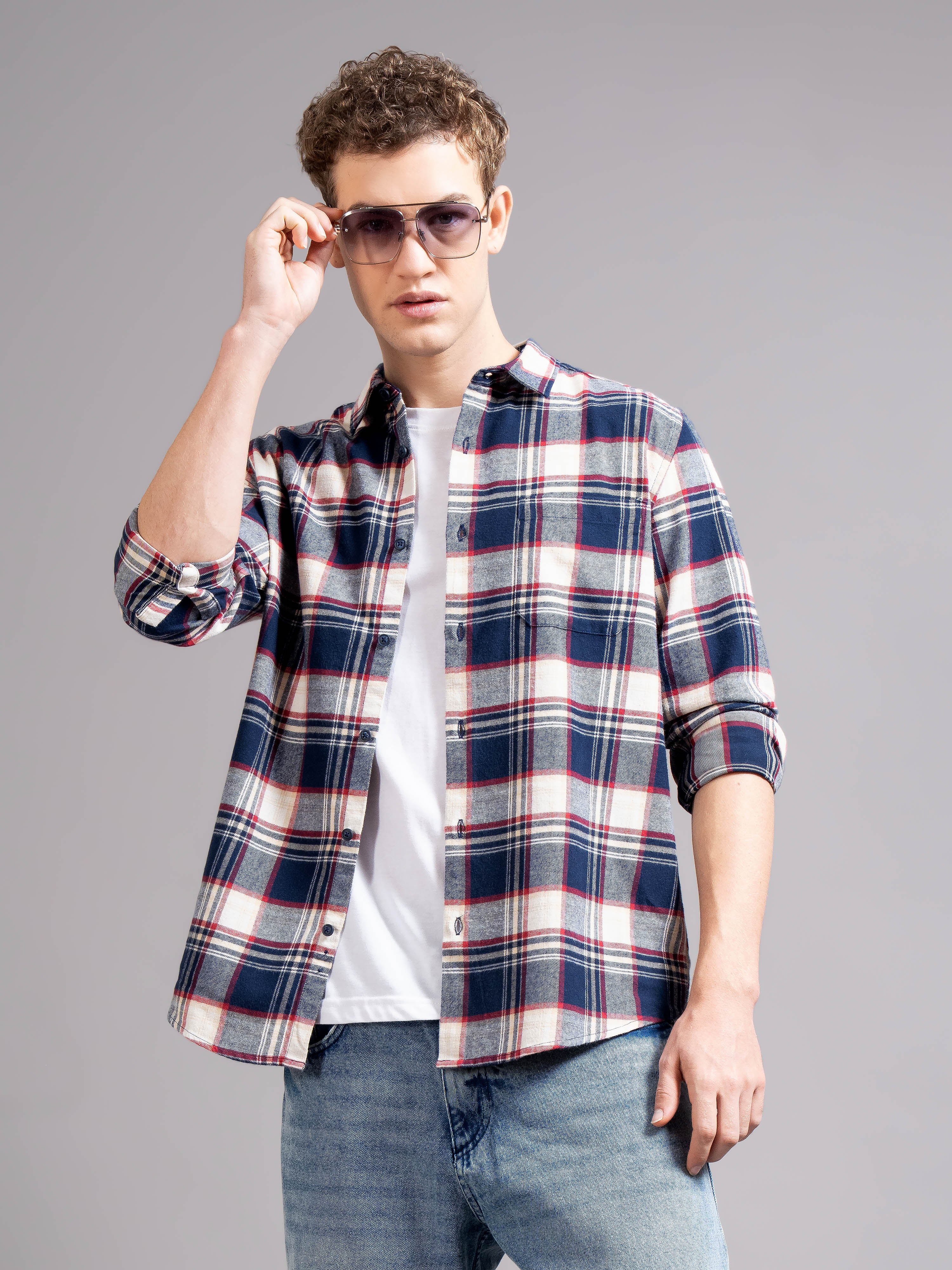 Men's Checks Shirt