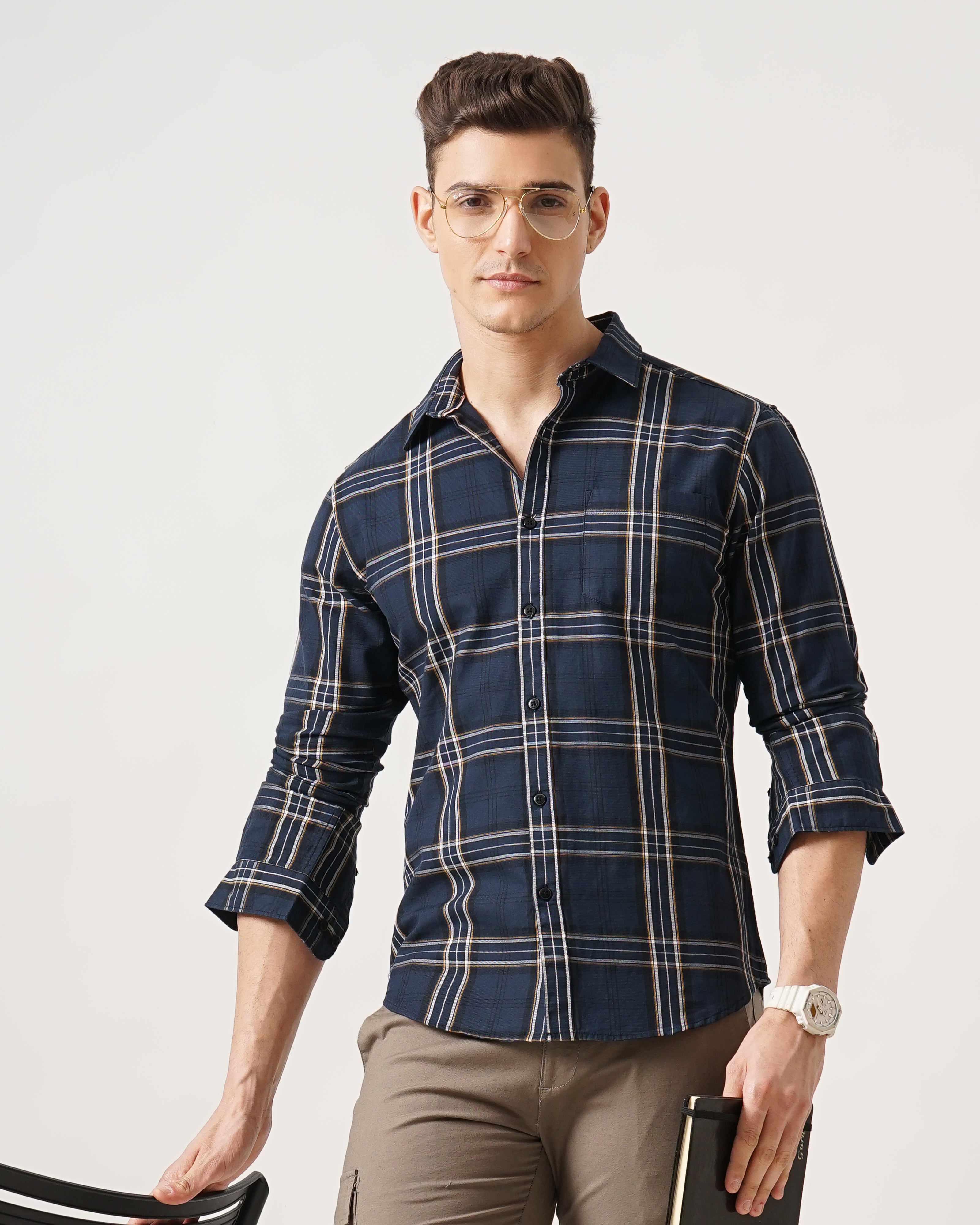Men's Checks Shirt