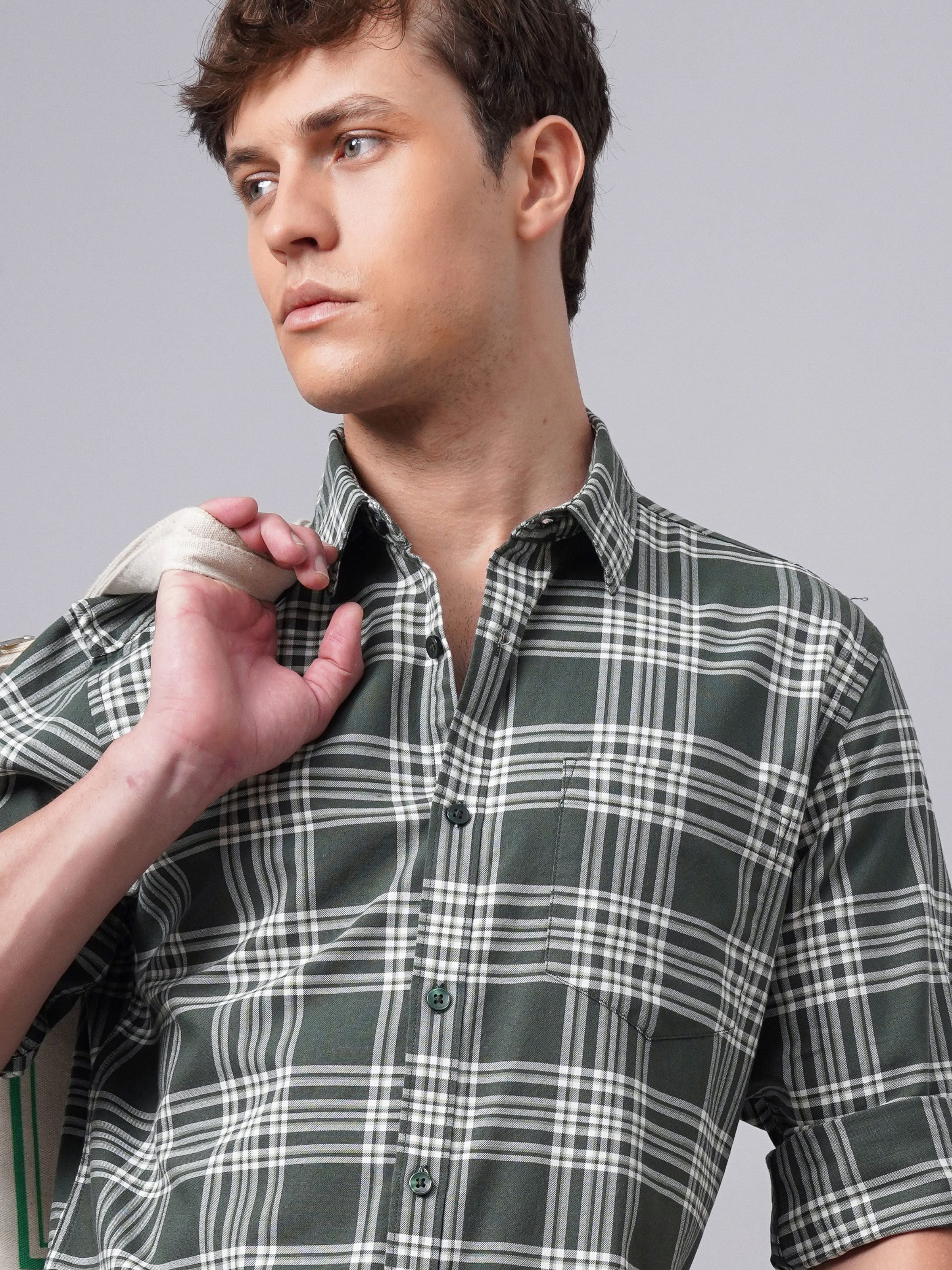 Men's Checks Shirt