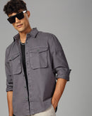 MEN OVERSHIRT FIT SHACKET