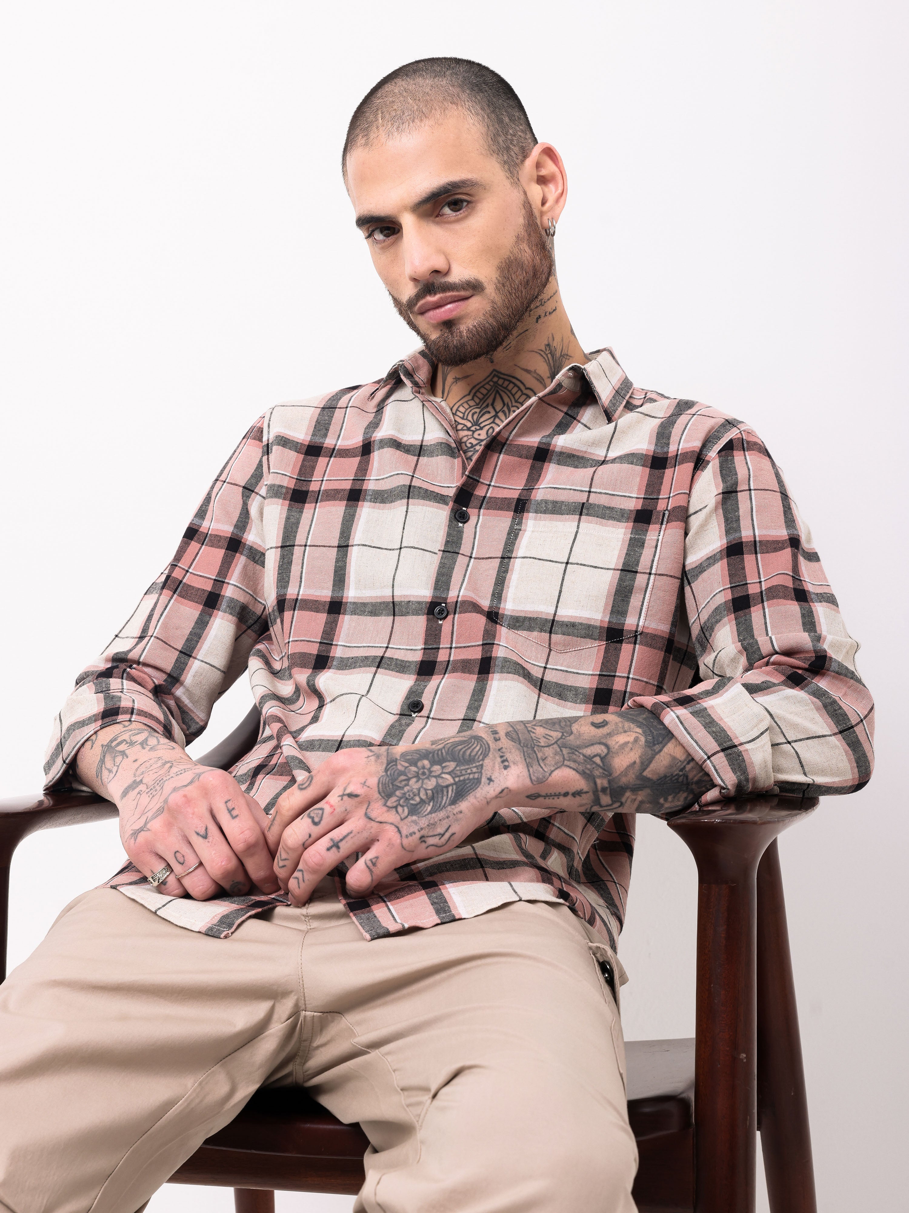 Men's Checks Shirt