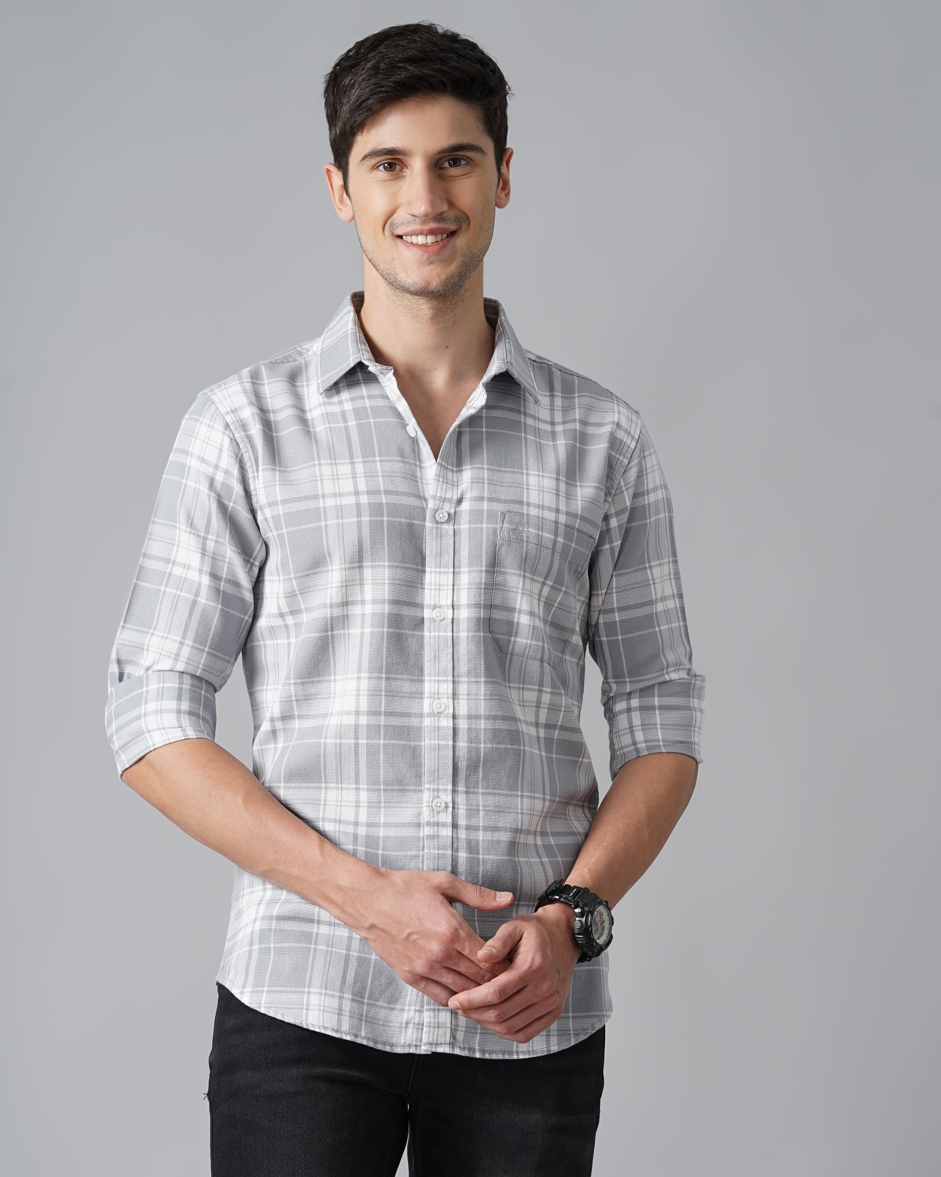 Men's Checks Shirt
