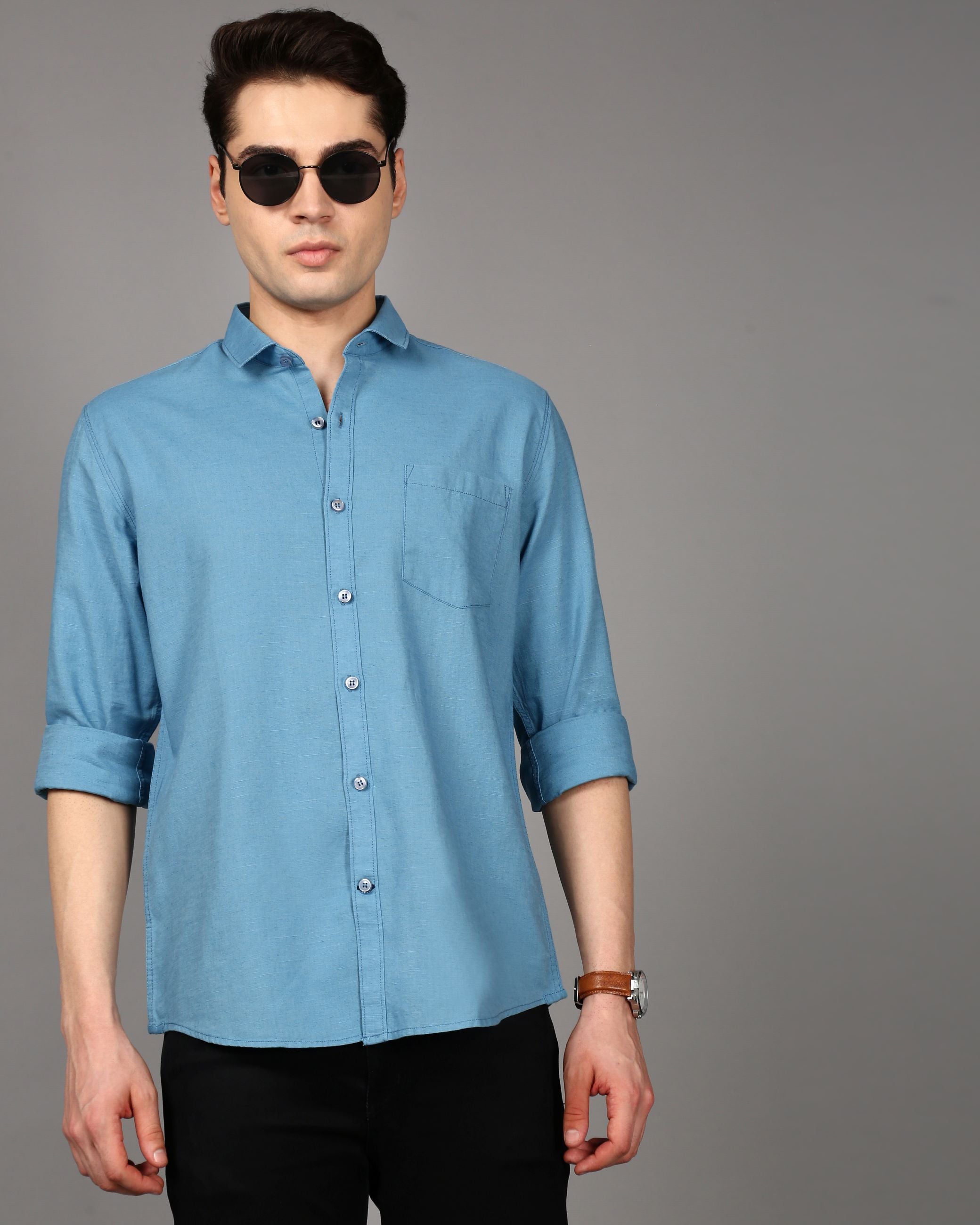 Men Slim Fit Shirt