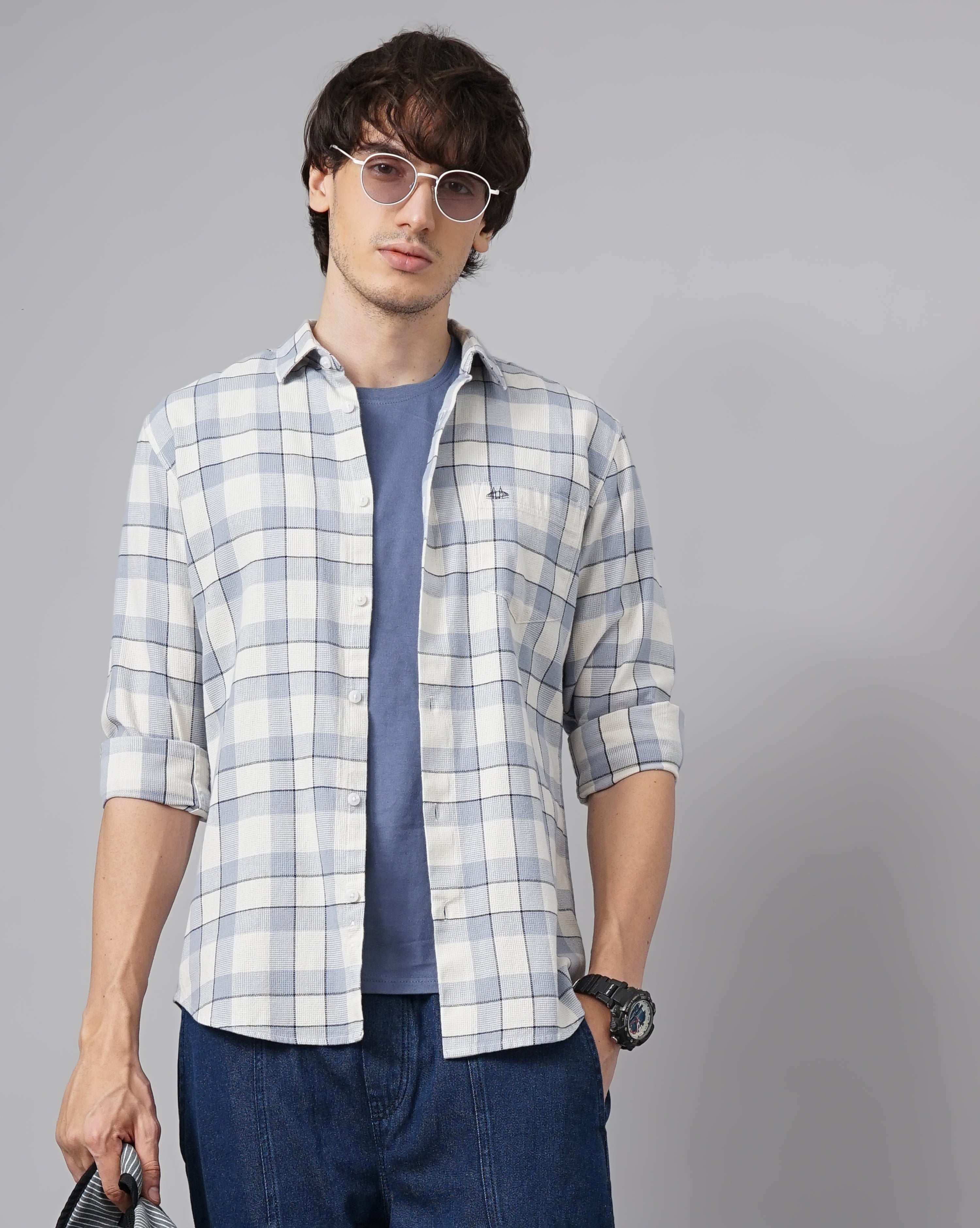 Men's Checks Shirt