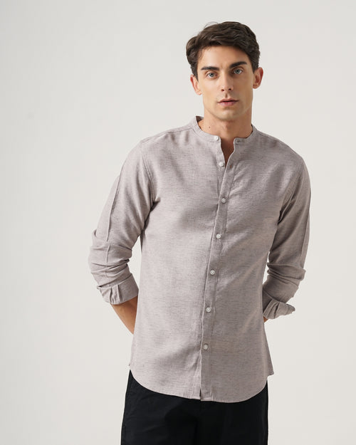 Men's Solid Casual Shirt