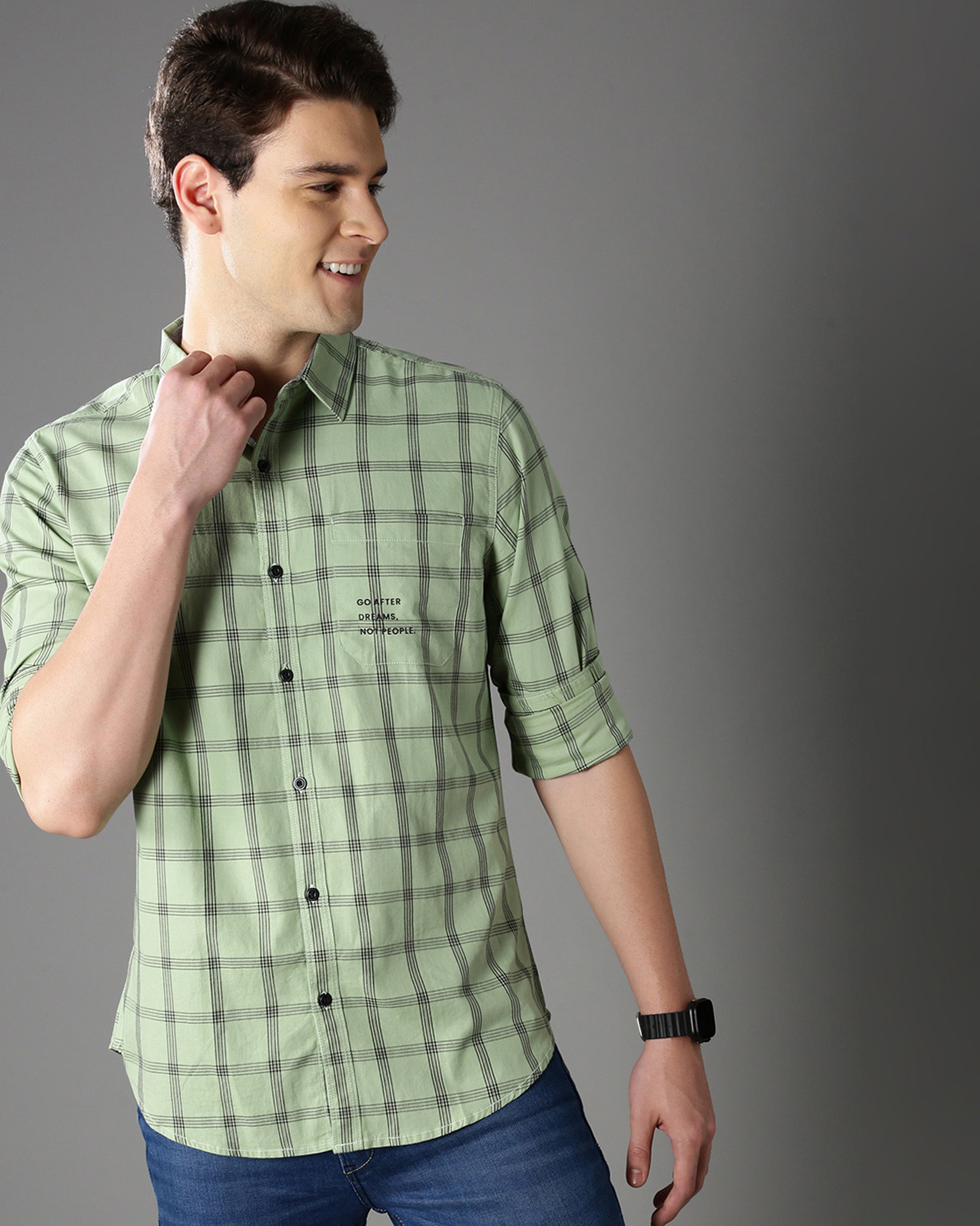 Men's Checks Shirt