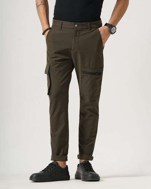 MEN'S CARGO STRETCHABLE CHINOS