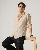 men's Self Design Shirt