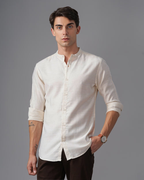 Men's Solid Casual Shirt