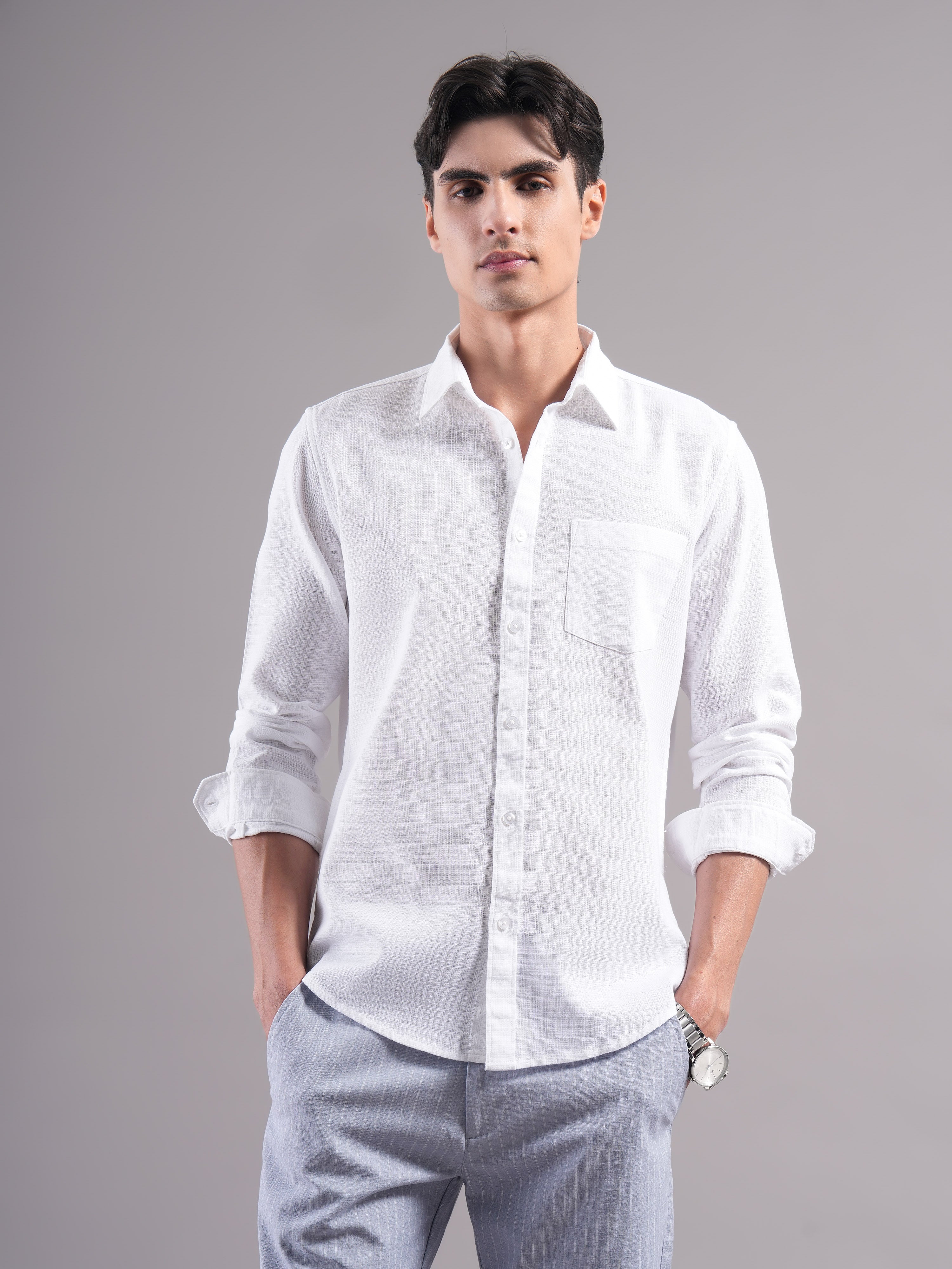 men's slim fit shirt