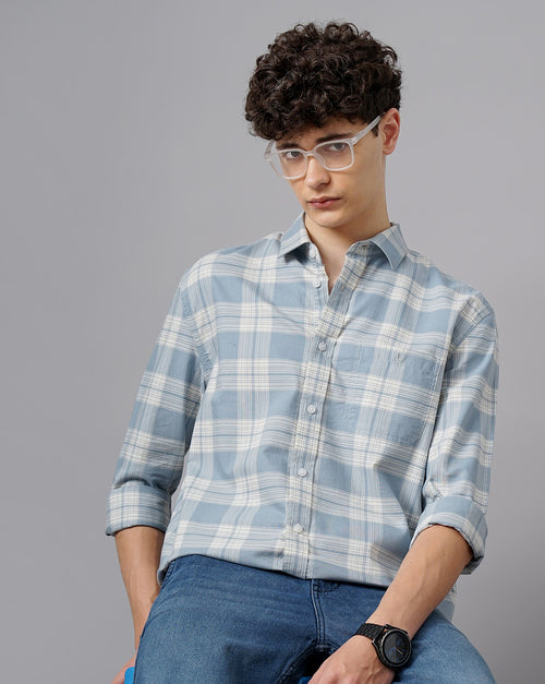 Men Standard Tartan Checks Opaque Checked Casual Shirt