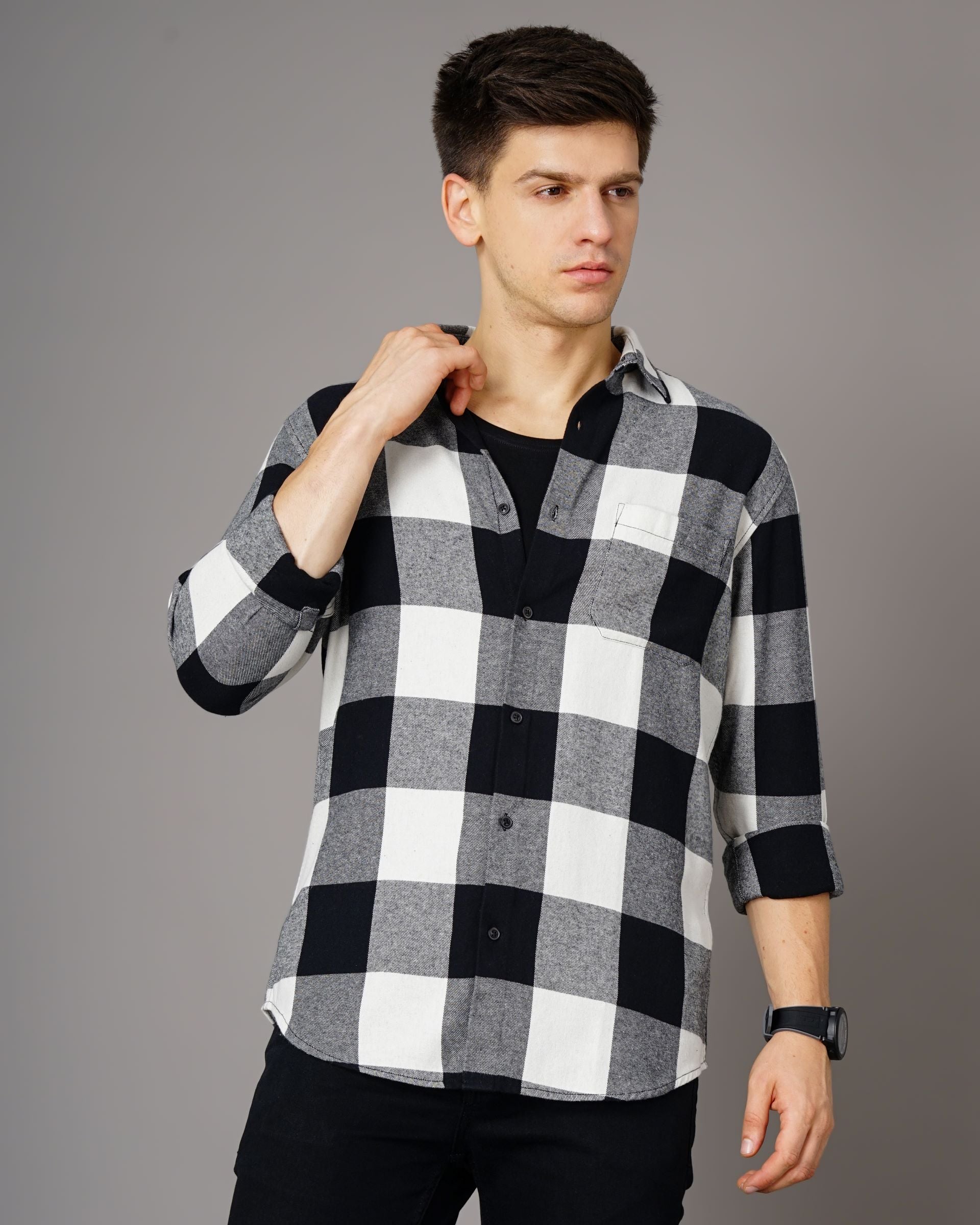 Men's Checks Shirt