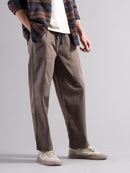 Men Smart Low-Rise Trousers