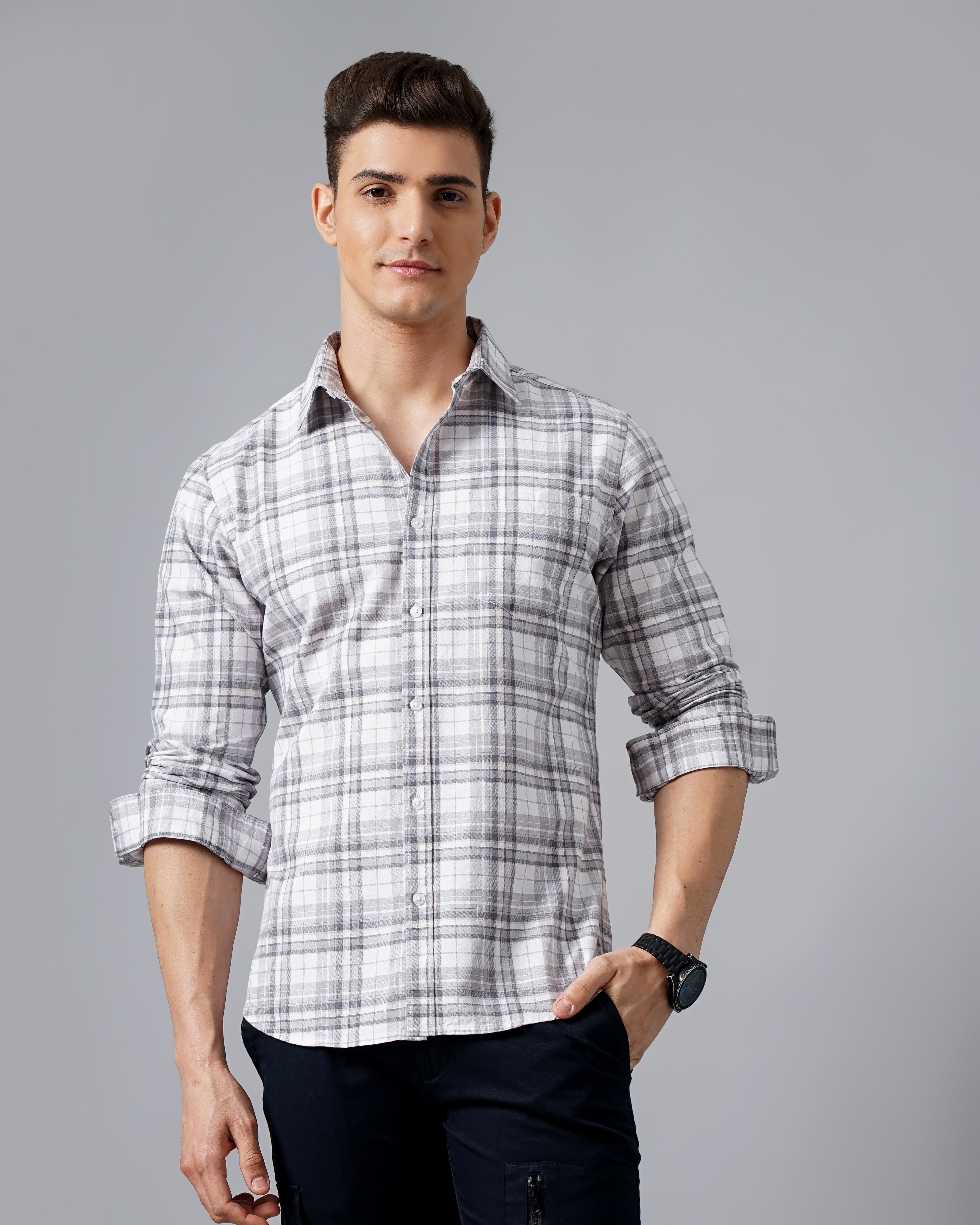 Men's Checks Shirt