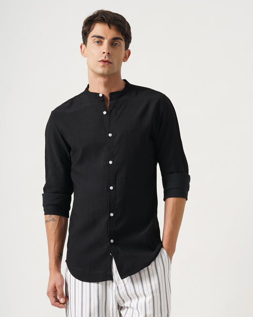Men's Solid Casual Shirt