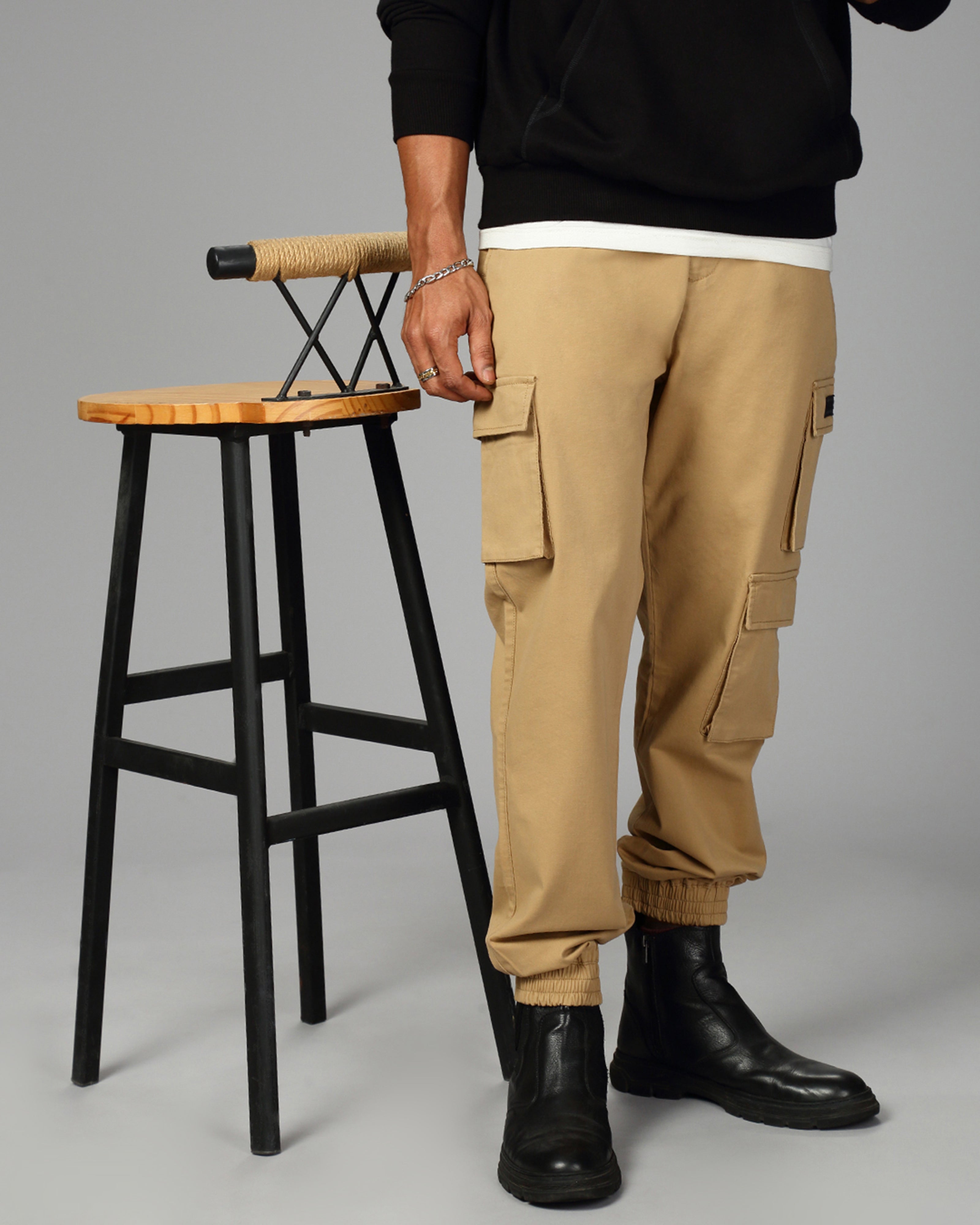 Relaxed fit Cargo Joggers