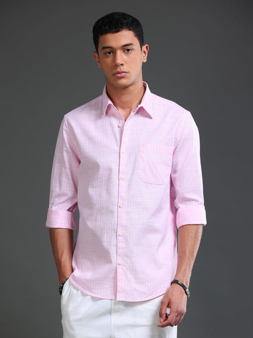 Men Stripes Shirts