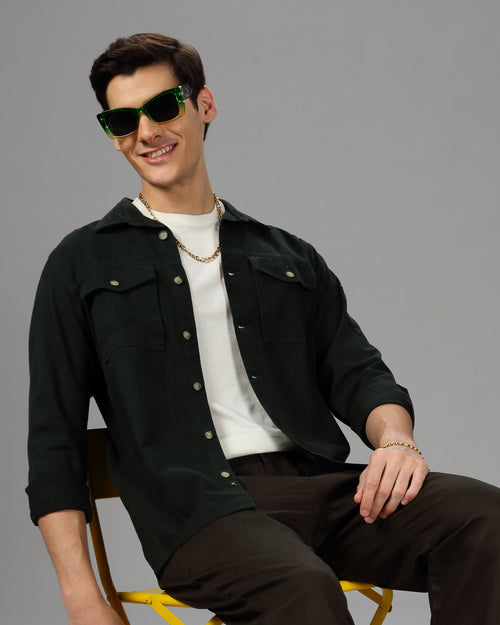 MEN OVERSIZE SHACKET