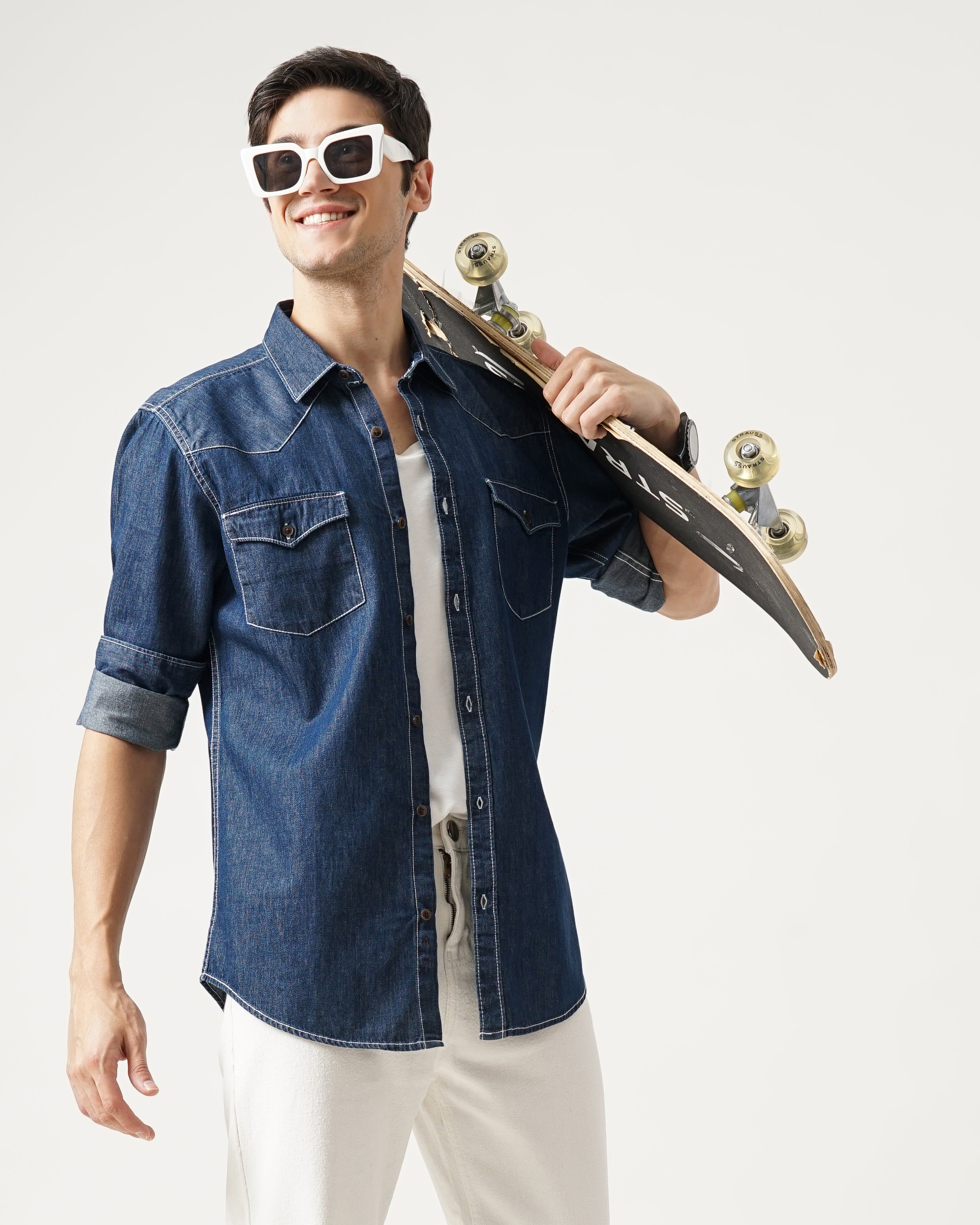 MEN'S DENIM SHIRT