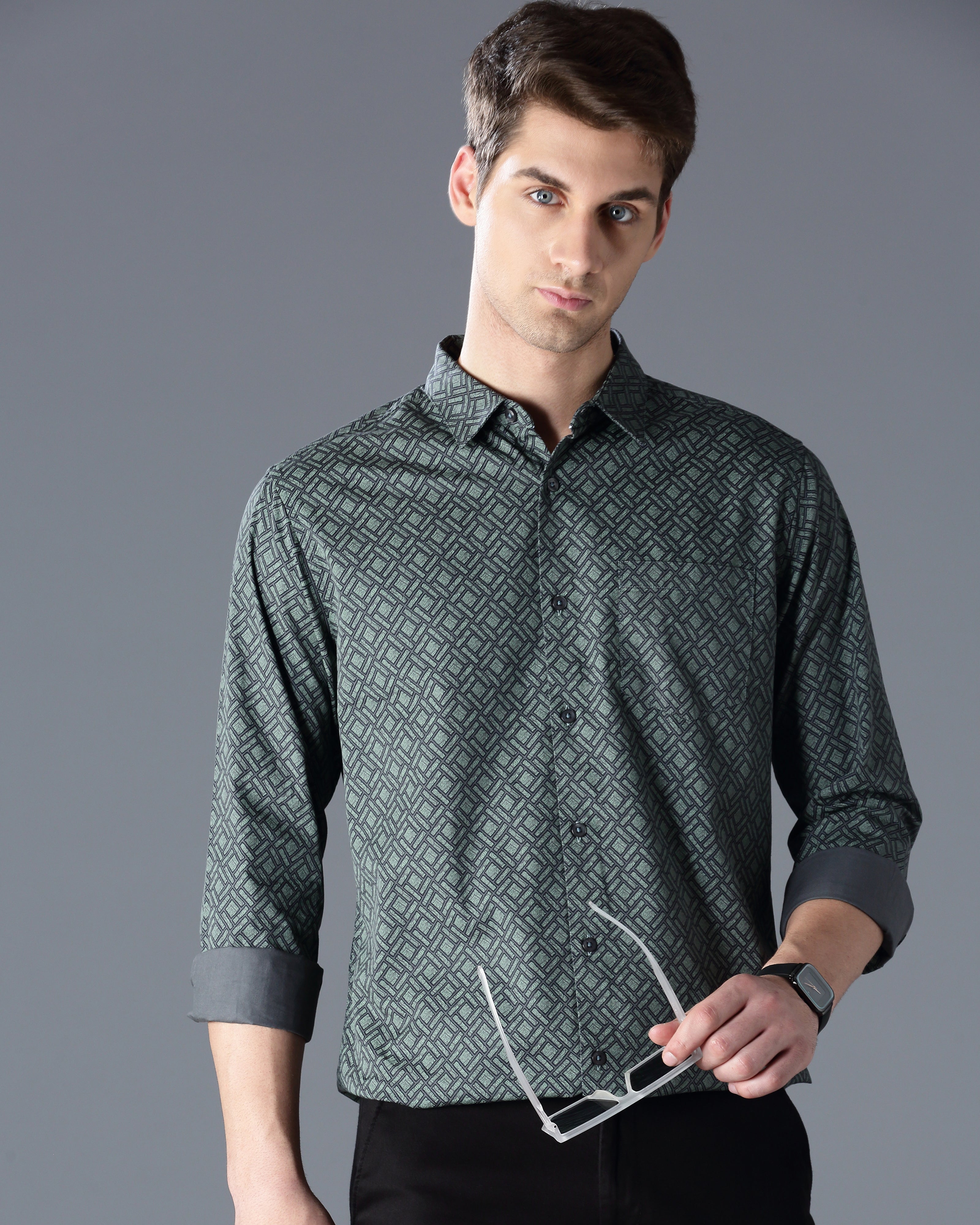 Men's Printed Shirt