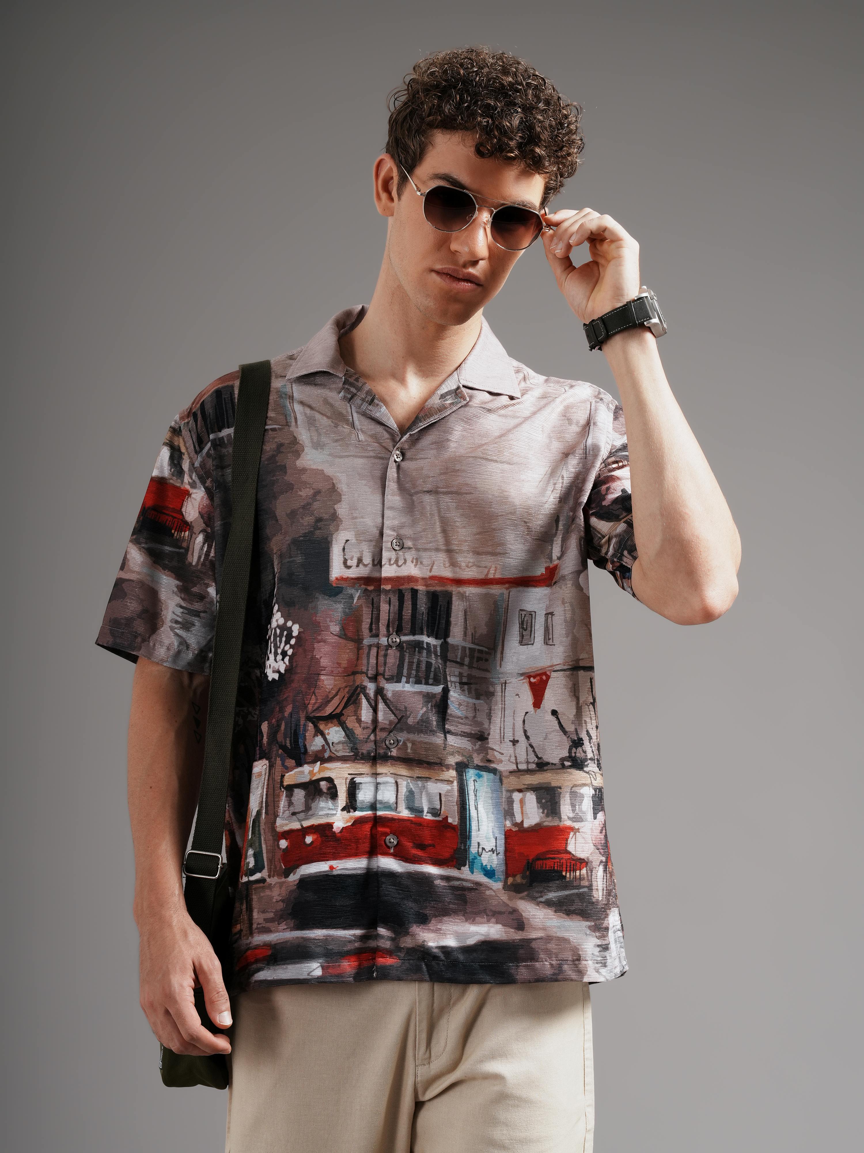 Men's Digital Printed Shirt