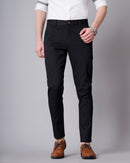Slim Fit Flat-Front Trousers