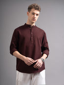 Men's Dobby Kurta Shirt