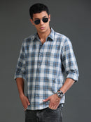 Men Premium Oxford Checks Shirt