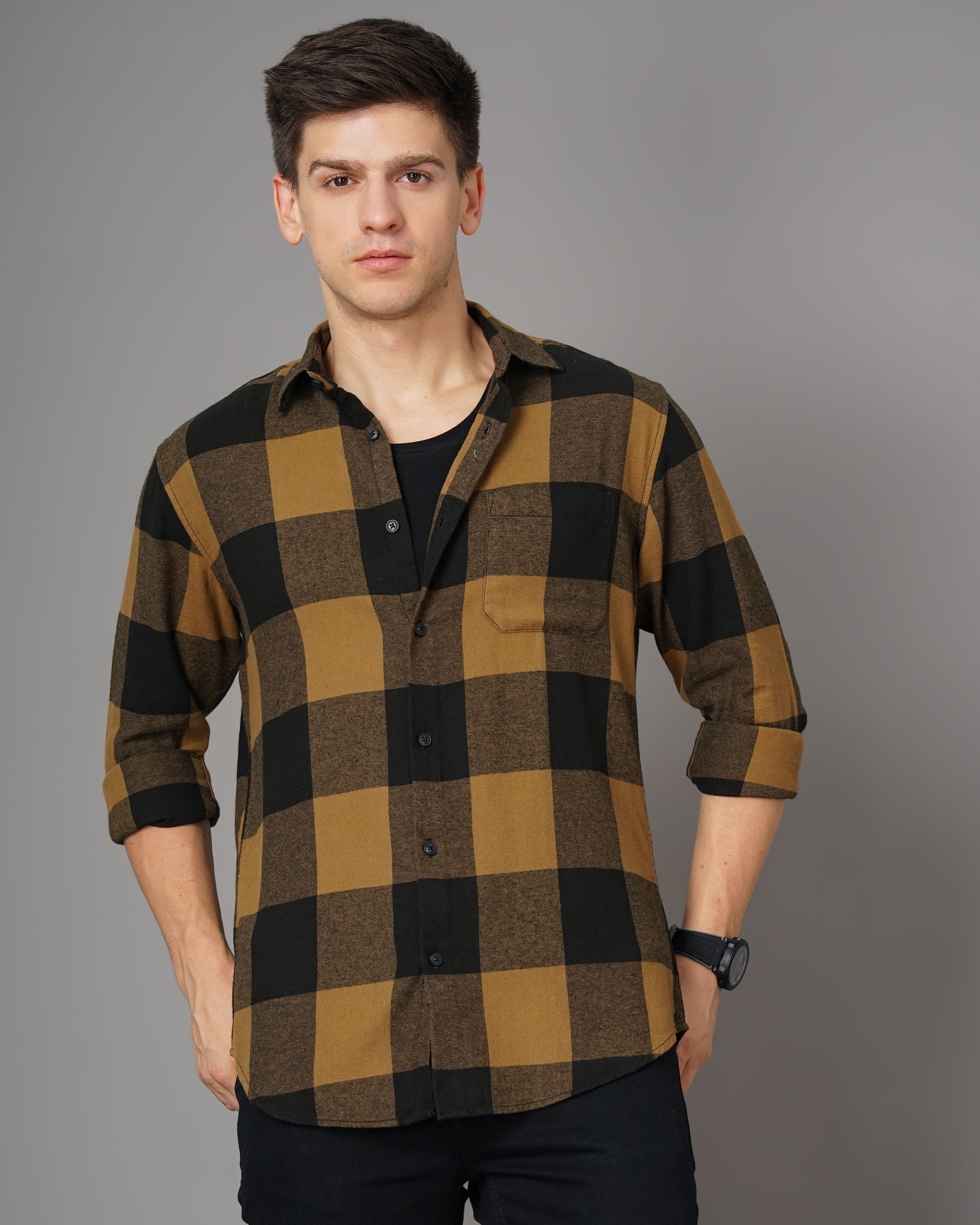 Men's Checks Shirt